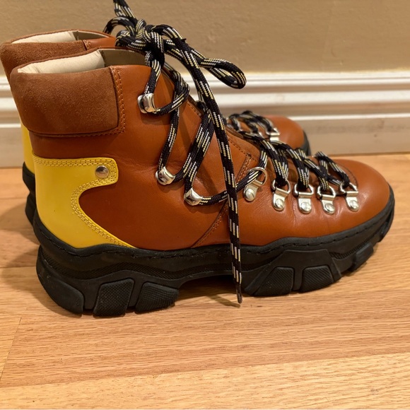 Anthropologie Another Project Hiking Boots – Yellow/Red, Women’s 37 - Picture 2 of 11